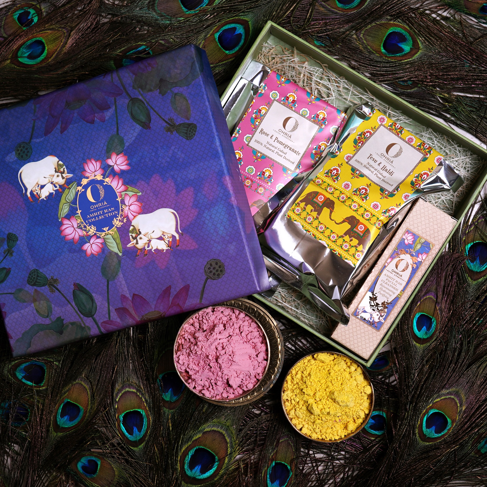  Holi Color Gift Box by Ohria Ayurveda