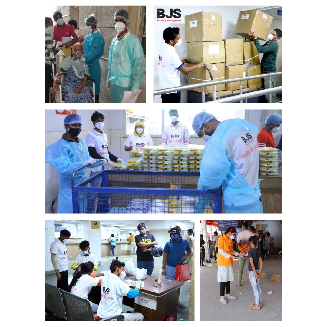 BJS Delhi work in COVID relief 