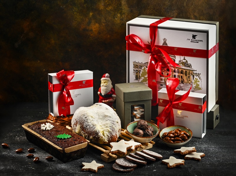  Welcome the season of giving with luxurious hampers from the JW Marriott Bengaluru
