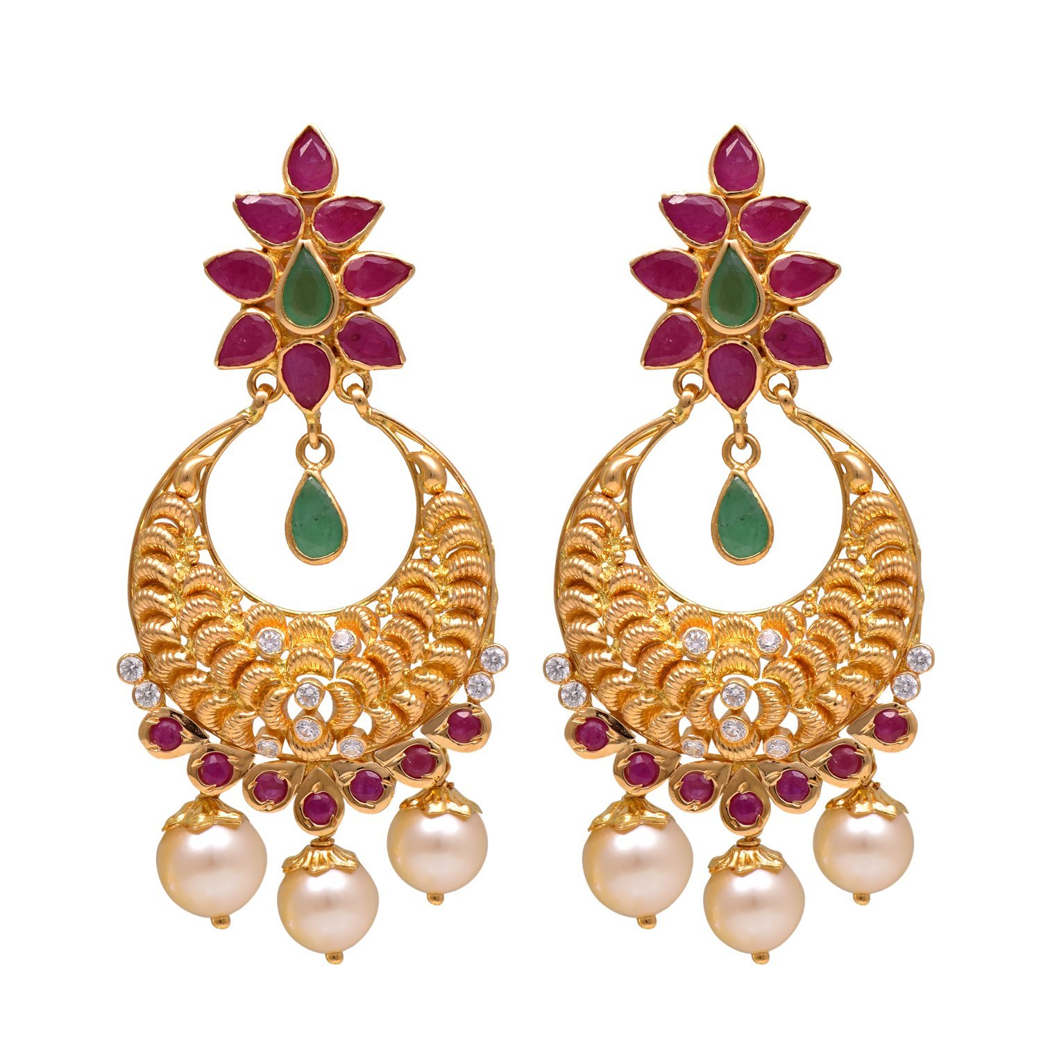 Joyalukkas 22k Yellow Gold Drop Earrings