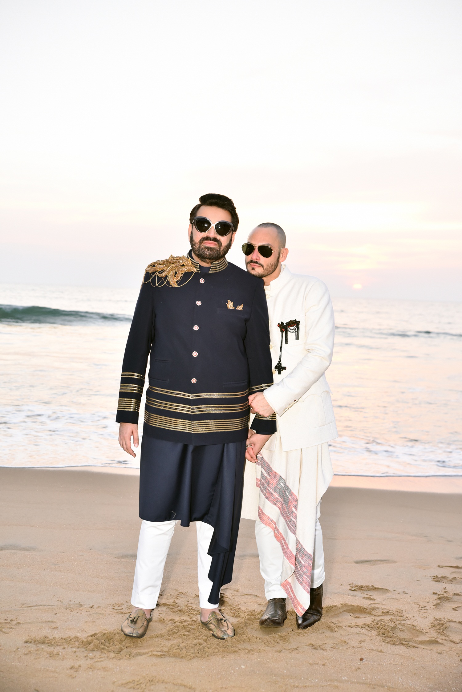Keshav Suri with husband Cyril