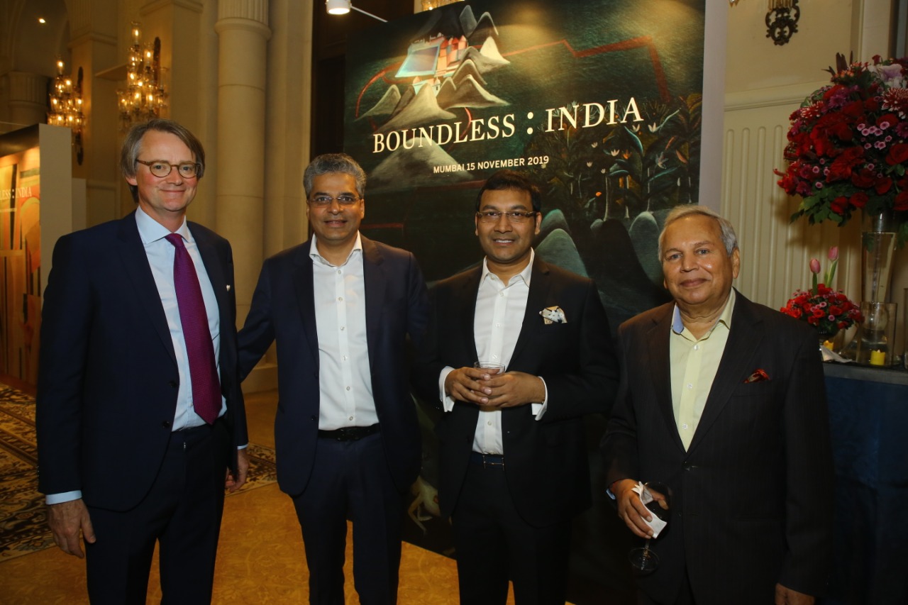 L-R_Edward Gibbs, Chairman, India and Middle East, Sotheby's, Ashvin Chadha, Founder and President, India Sotheby's Realty , Amit Goyal, CEO, India Sotheby's Realty