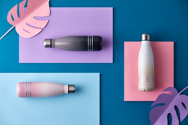 This Summer, Get your ultimate lifestyle companion – the Le Creuset Hydration bottle
