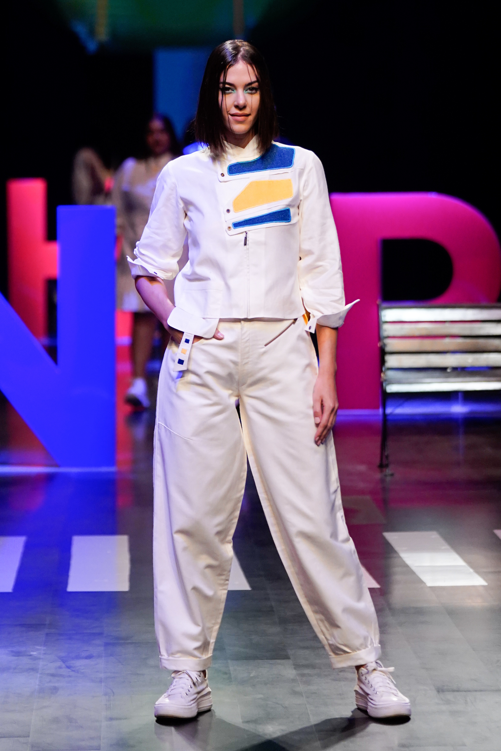 An outfit shown at INIFD Launchpad show 