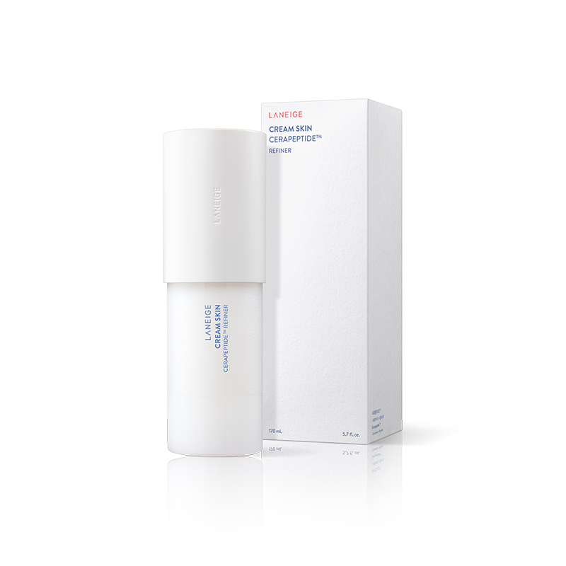 Laneige Cream Skin Cerapeptide Toner, Moisturiser and refill 