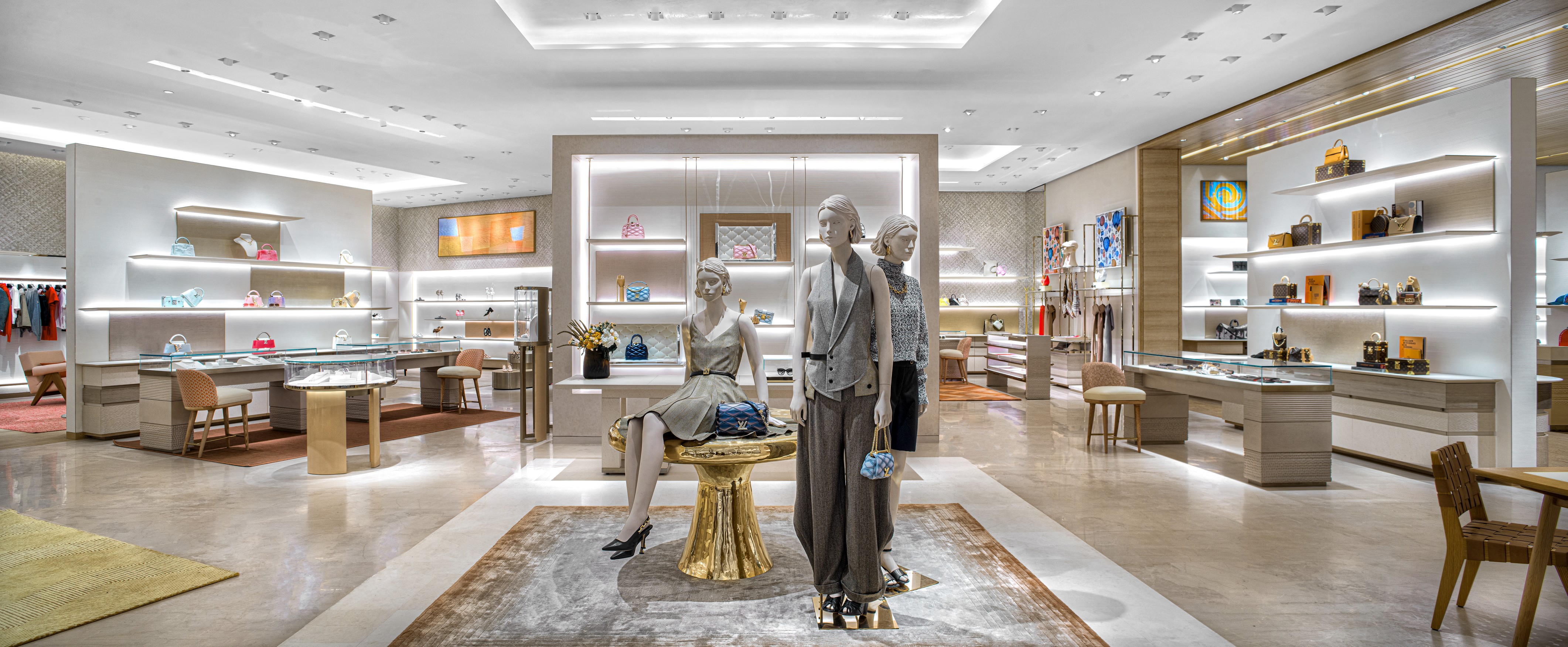 Louis Vuitton at Jio World Plaza - Store Entrance