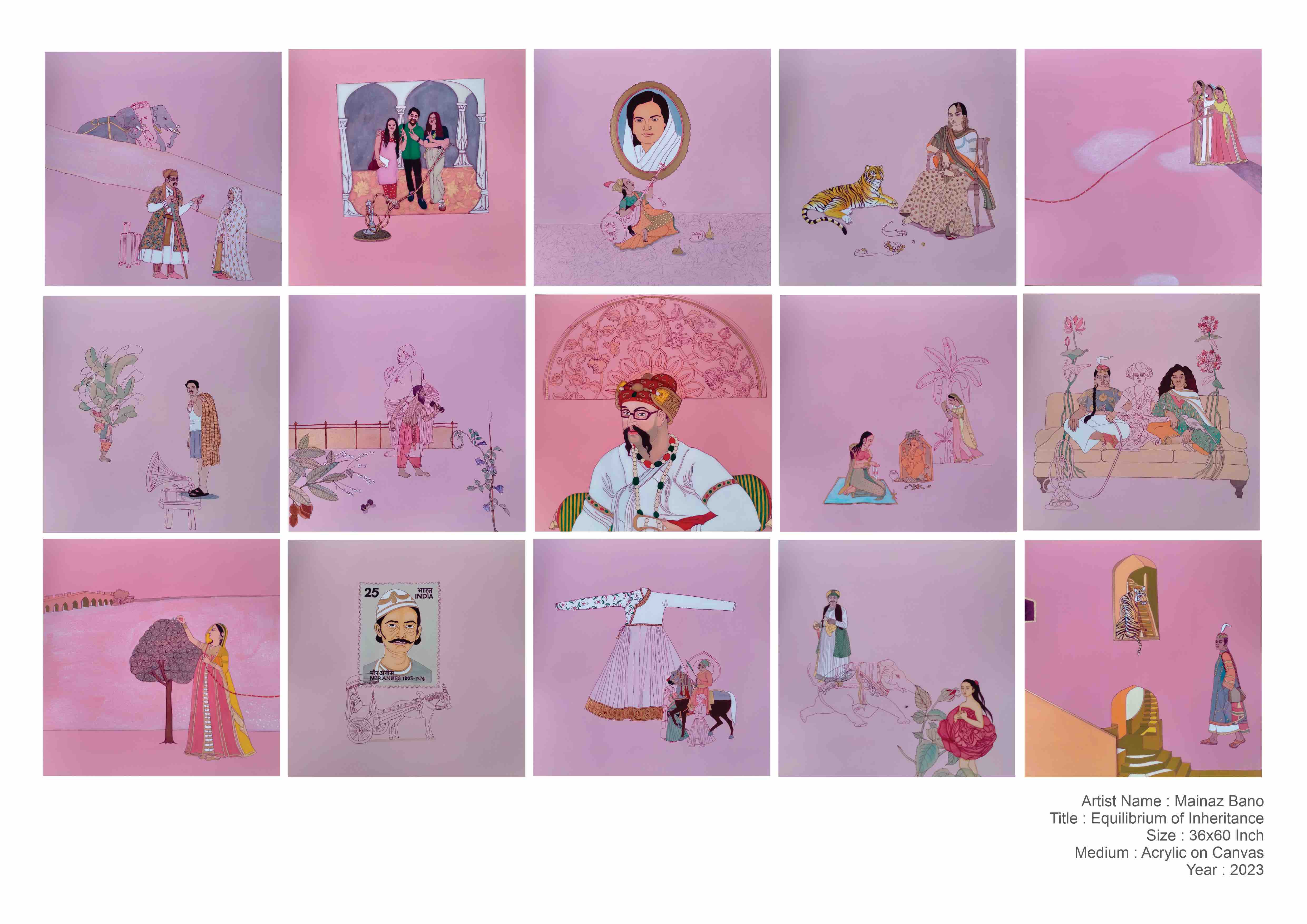 Mainaz Bano, 15 Photos work