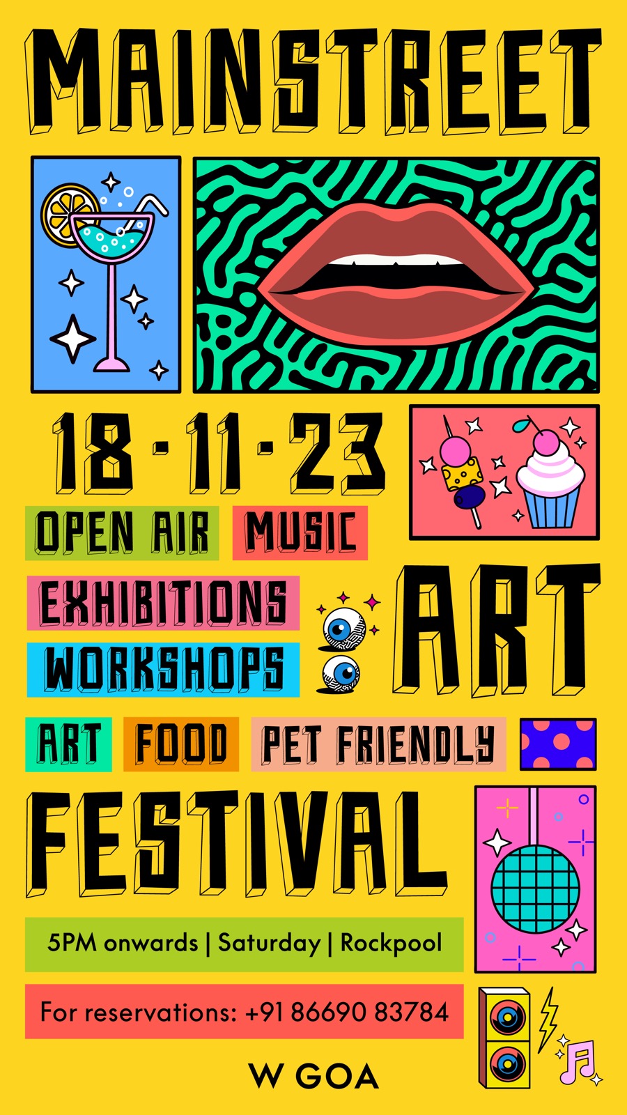 Mainstreet Art Festival at W Goa