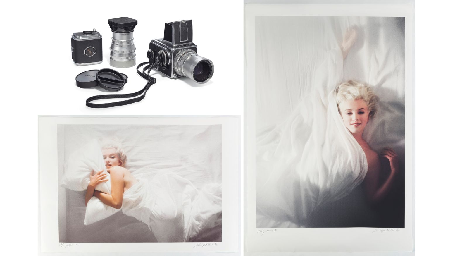 Christie's to auction Marilyn Monroe's last images, their camera 