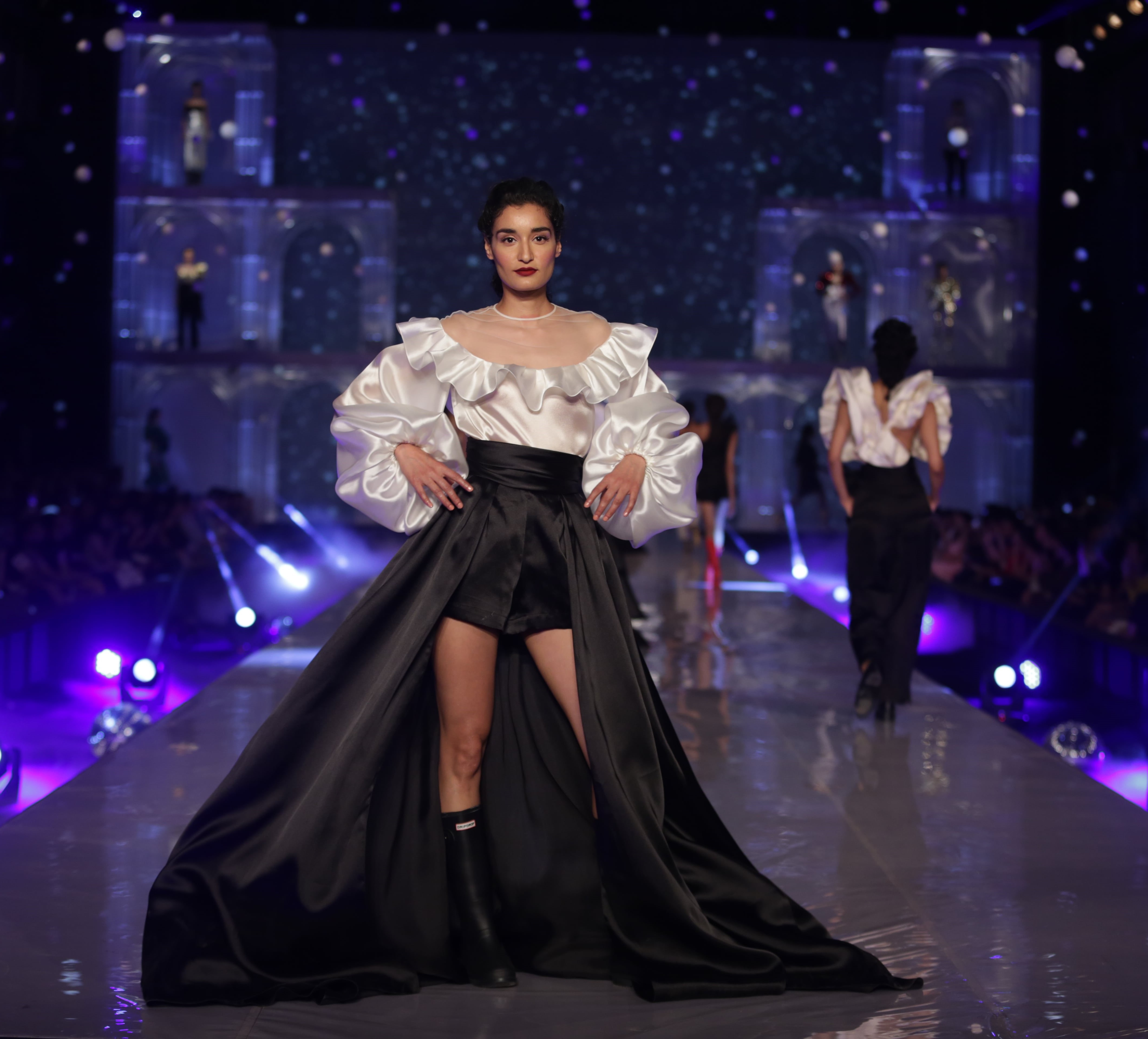Model at Lakme Absolute Grand Finale for Gauri & Nainika