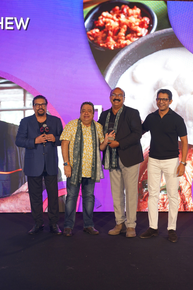 Vir Sanghvi, Chef Manish Mehrotra, Chef Reji Mathew, Sharad Gautam (Pernod Ricard India)