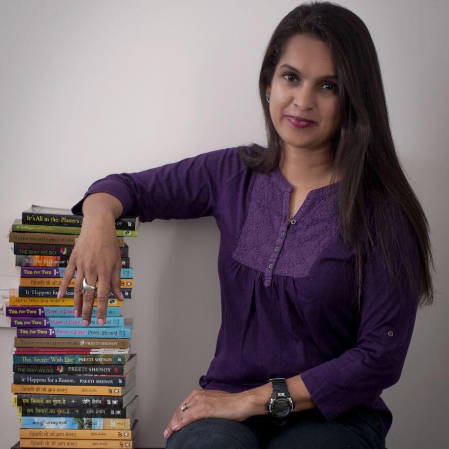 Preeti Shenoy has written a number of books, all bestselling and widely translated