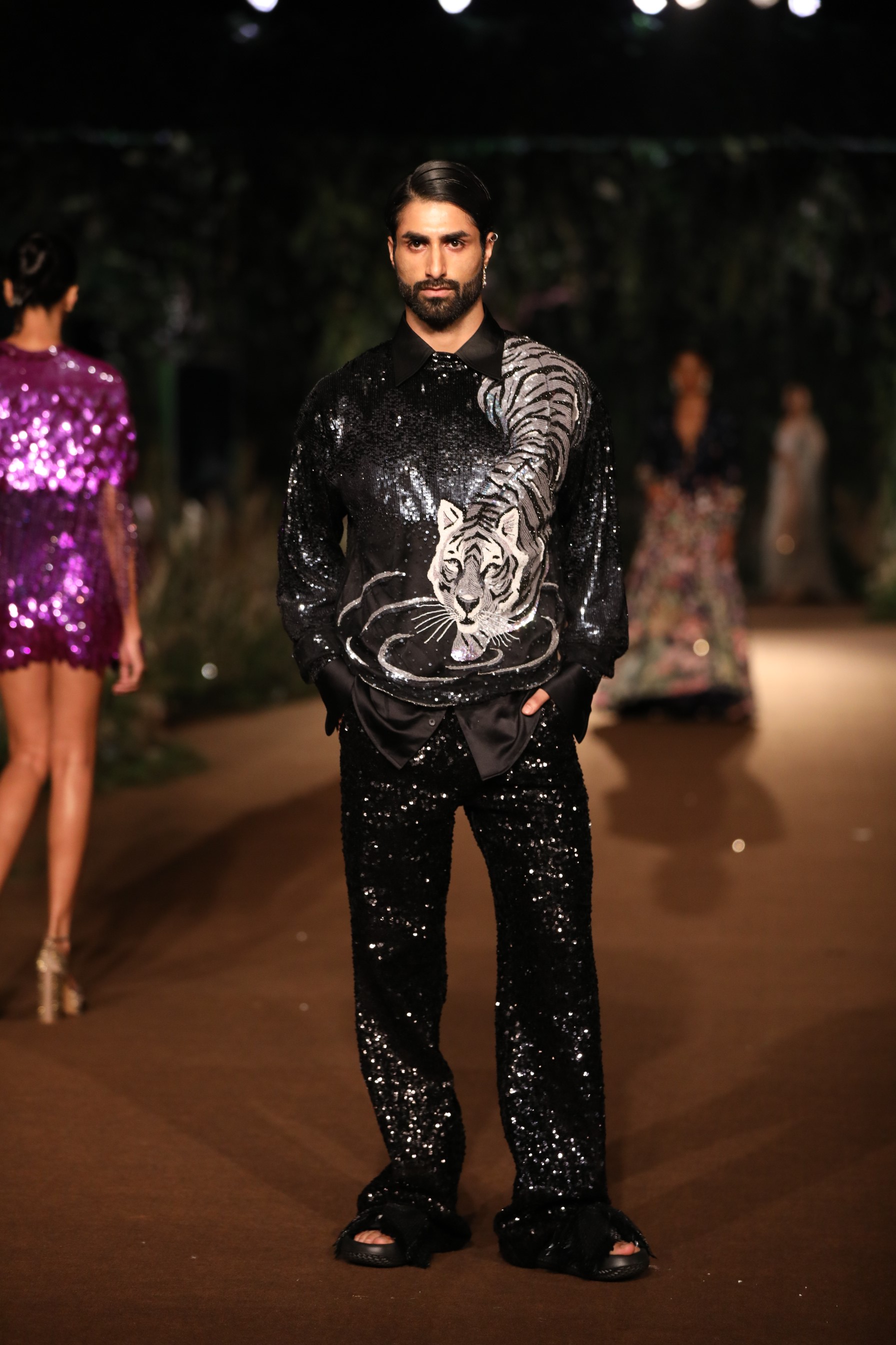 Rahul Mishra collection at FDCI Hyundai India Couture Week 