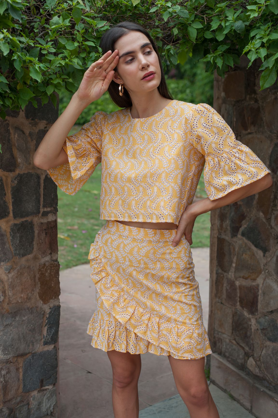 Rain Top and Sana Skirt