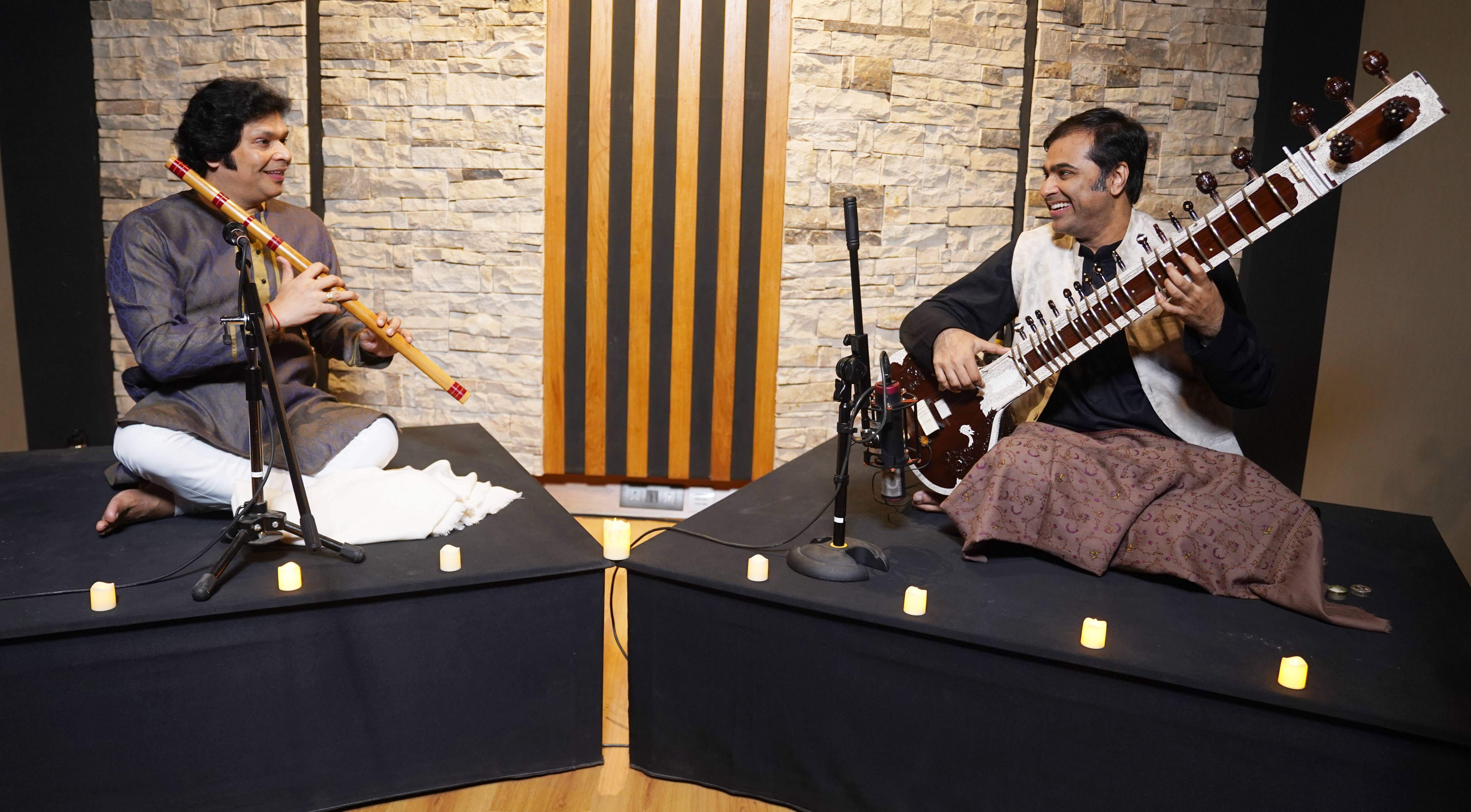 Rakesh Chaurasia and Purbayan Chatterjee