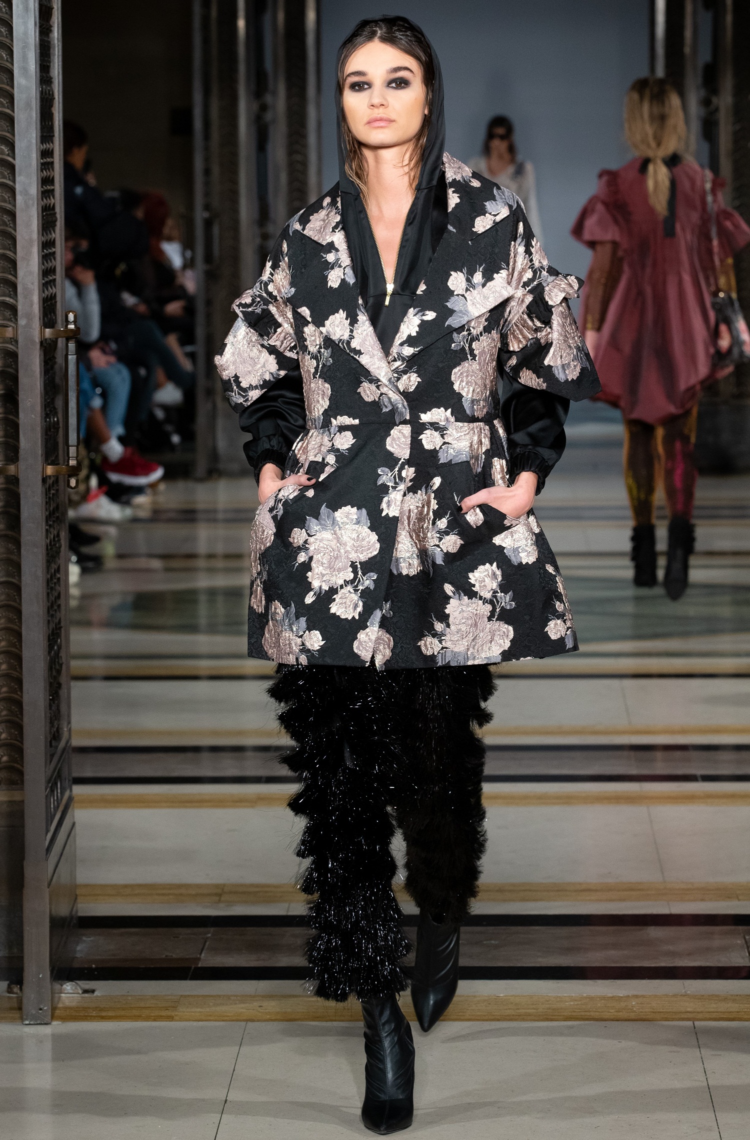 Rocky Star presents his work at the London Fashion Week