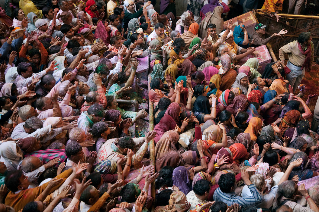 INDIA. Holi spring festival. 2007.  © Cristina Garcia Rodero/Magnum Photos