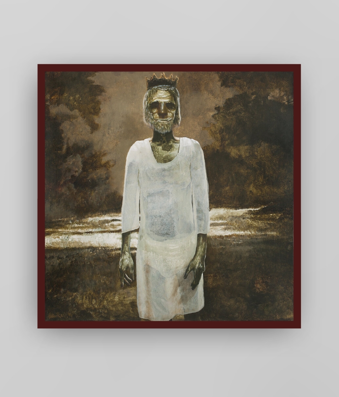 An artwork on view in the online exhibition