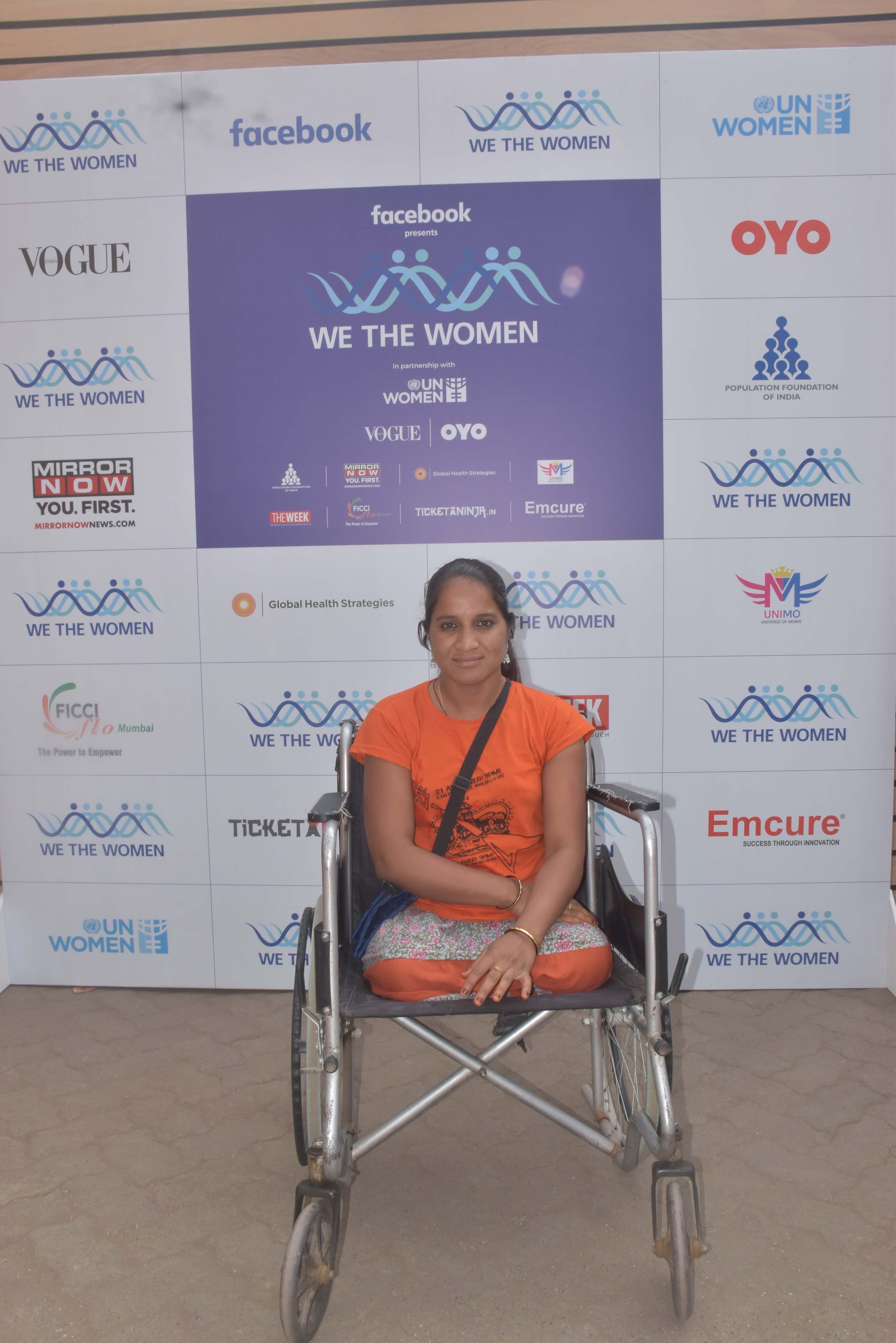 Seeta Prajapat at We The Women curated by Barkha Dutt