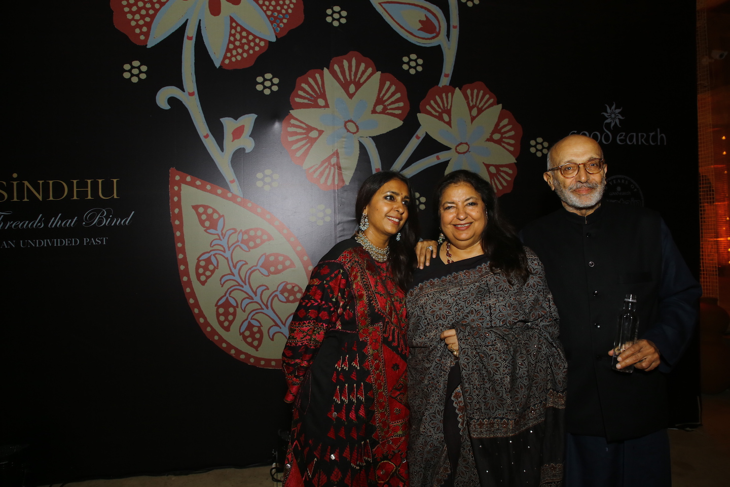 Simran Lal, Anita Lal and Vikram Lal at the Sindhu by Good Eath Showcase