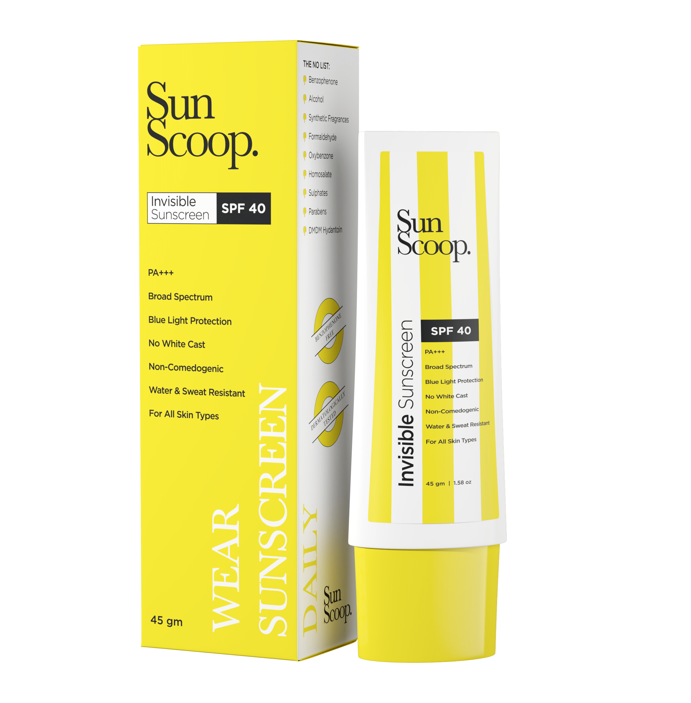 SunScoop Invisible sunscreen