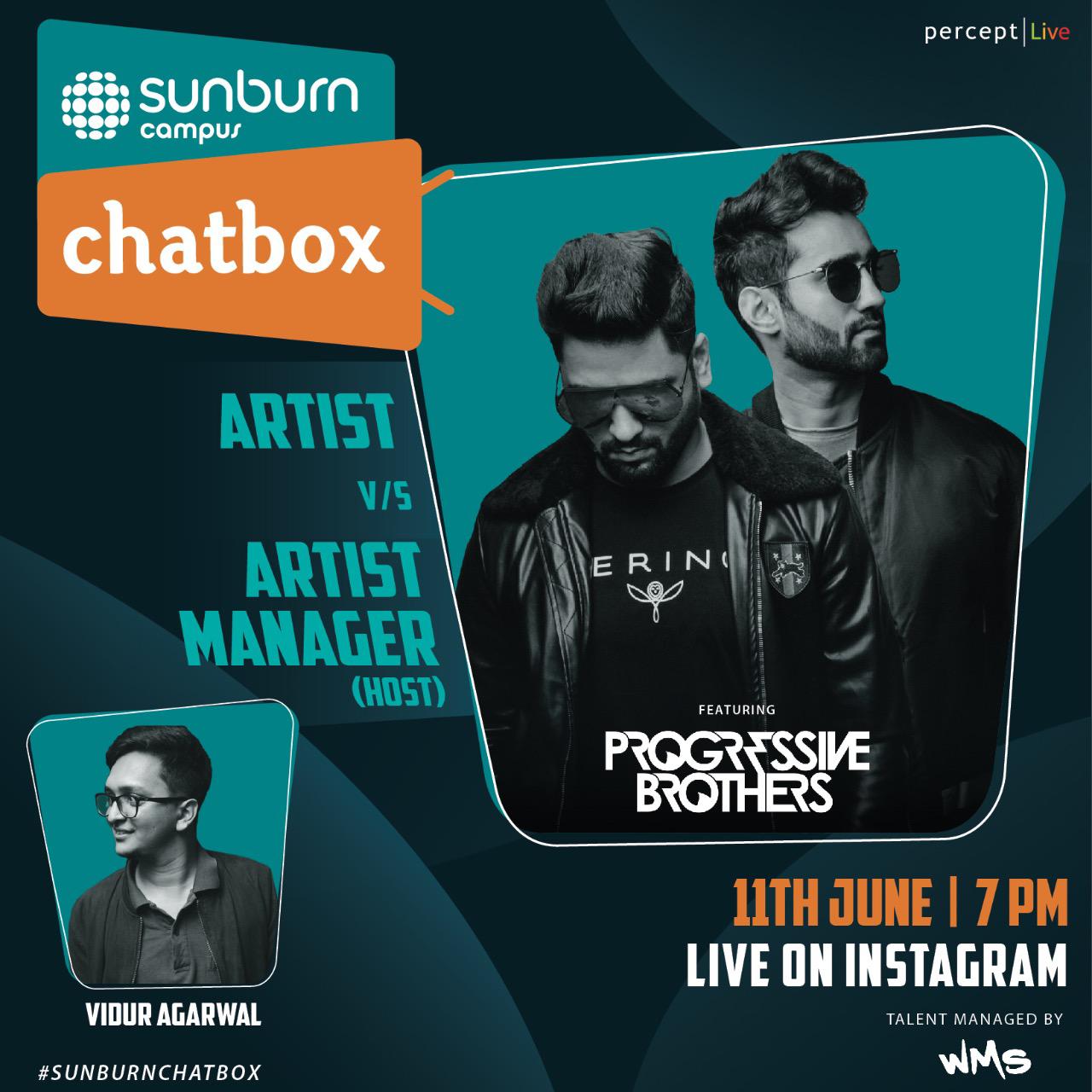 Sunburn Chatbox, Premiere show