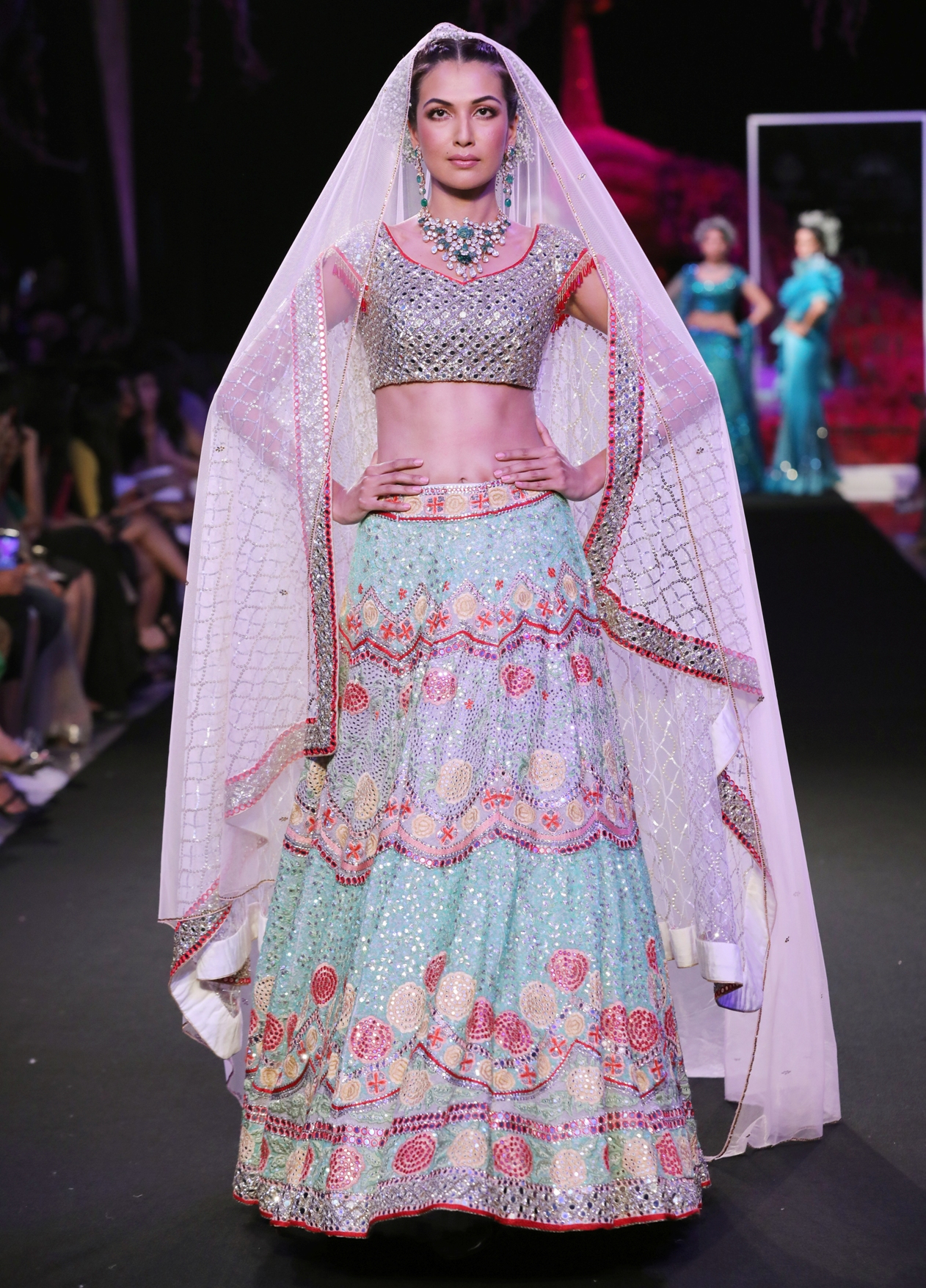 Suneet Varma Showcasing the collection @ FDCI India Couture Week 2019