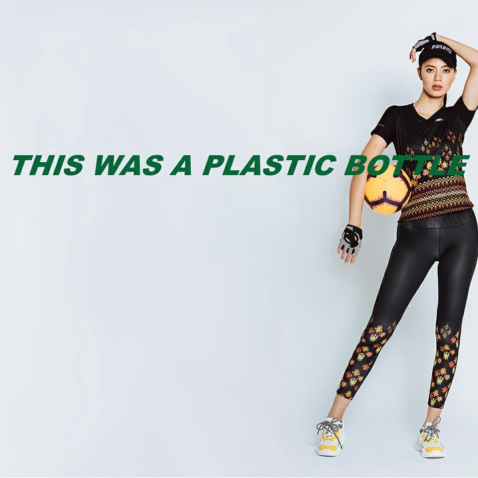 Susutainble Sportswear made entirely from recycled plastic bottles