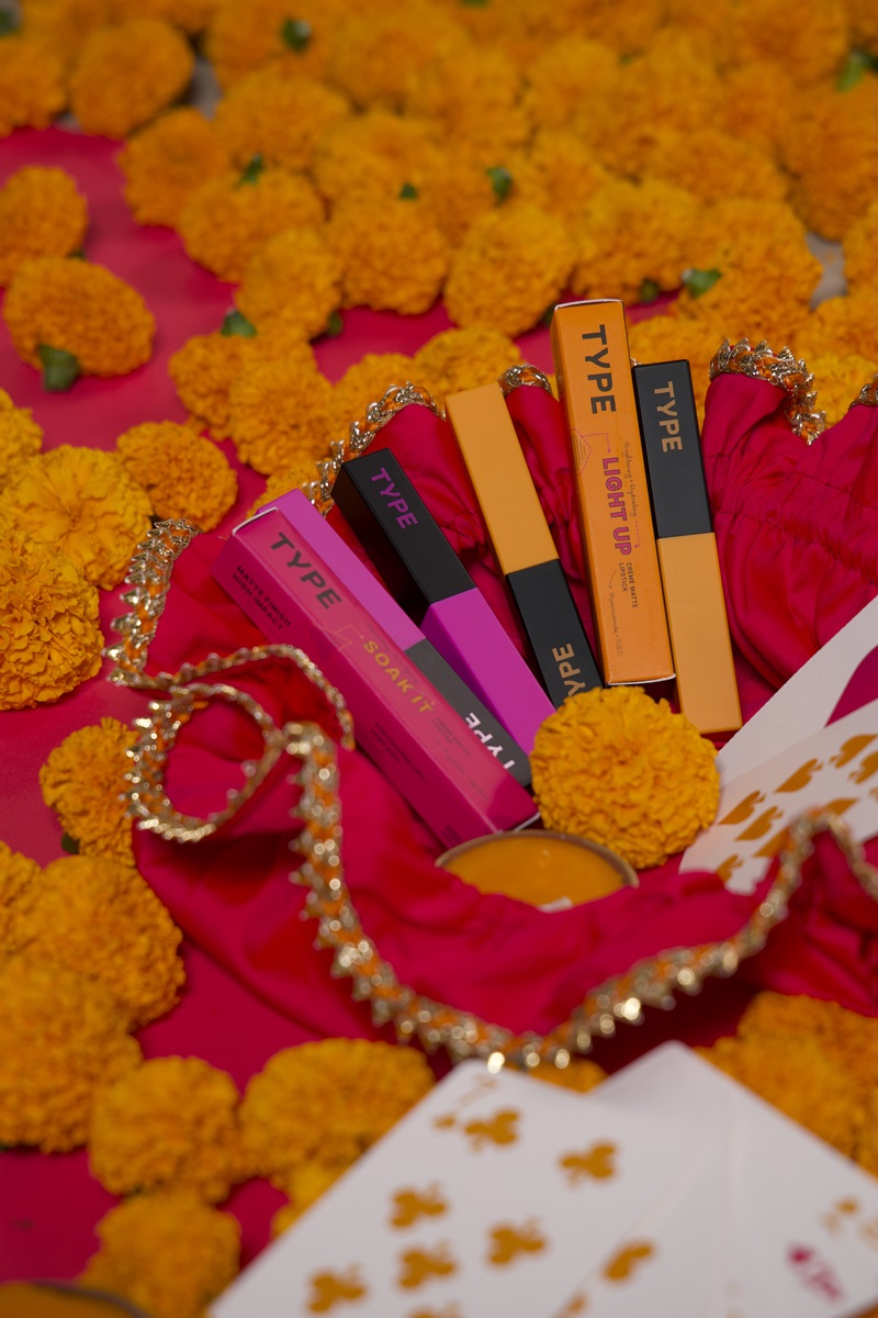 Why is it perfect for Diwali: Don's miss Type Beauty's newest launch: Lipstick & Eyeshadow sticks perfect for that Diwali Glam!! Lipstick-