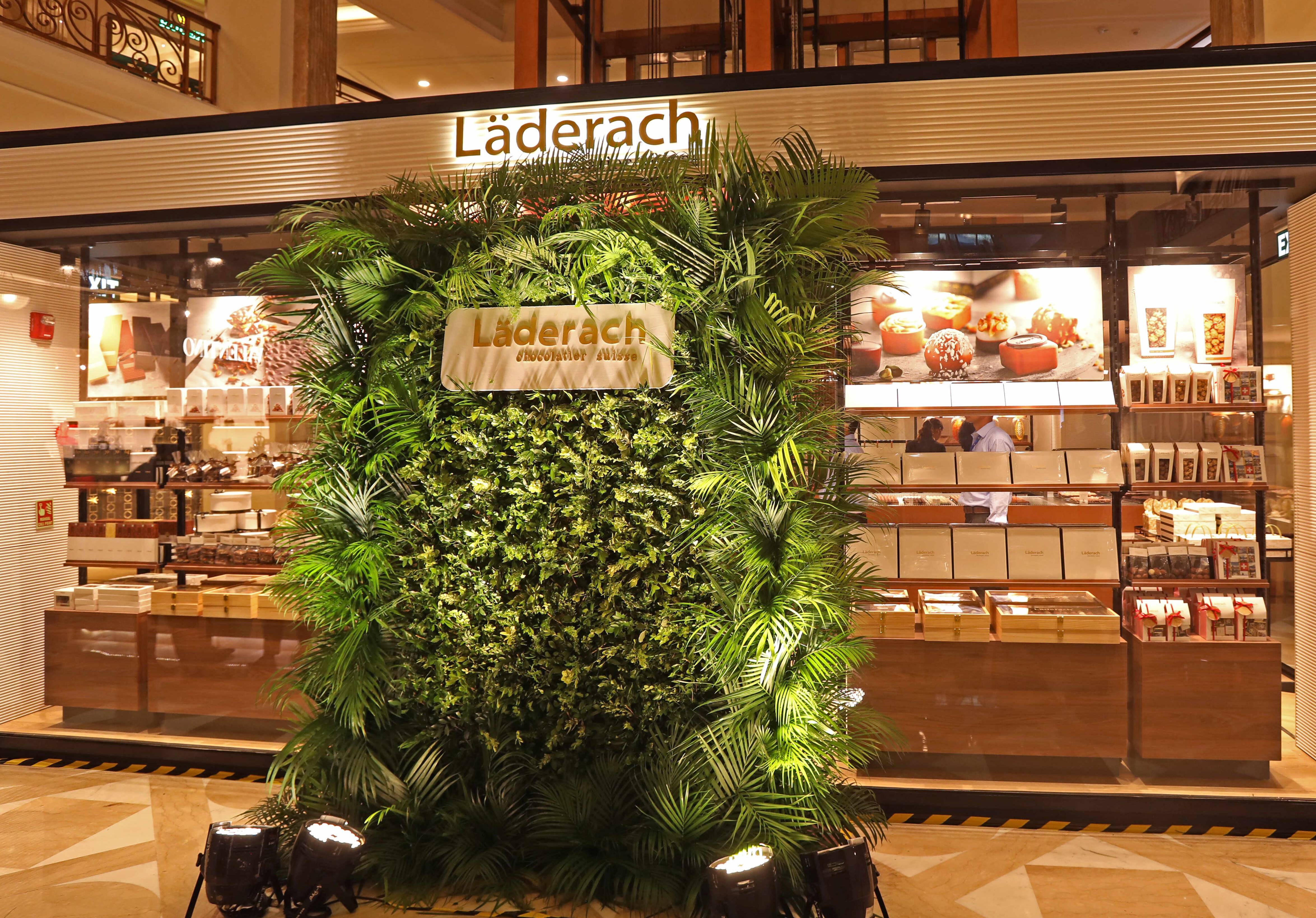 The New Laderach Store at DLF Emporio in New Delhi 