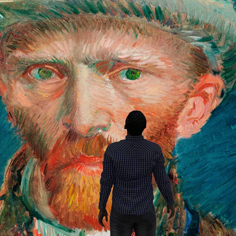 Van Gogh 360° India is an immersive exhibit shocasing more than 300 works of the celebrated Dutch painter