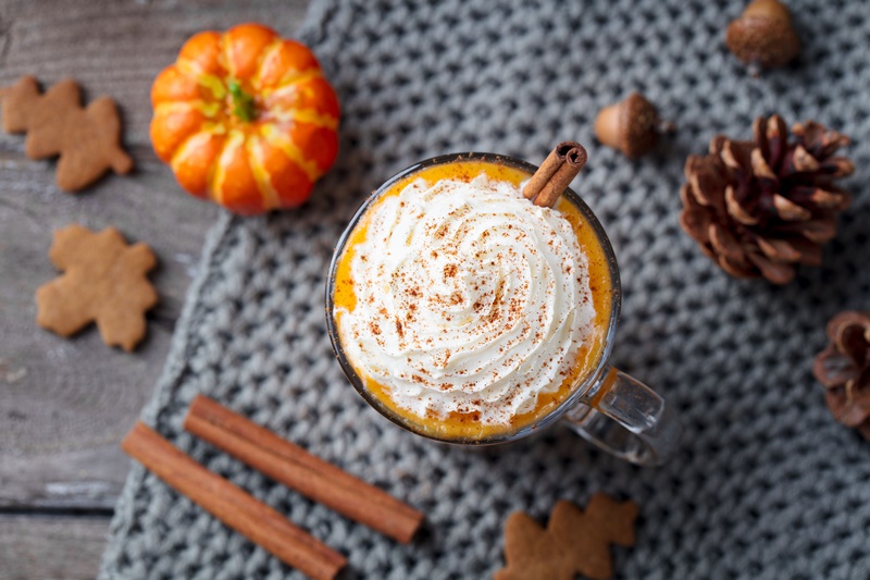 Vegan Spicy Pumpkin Cappuccino