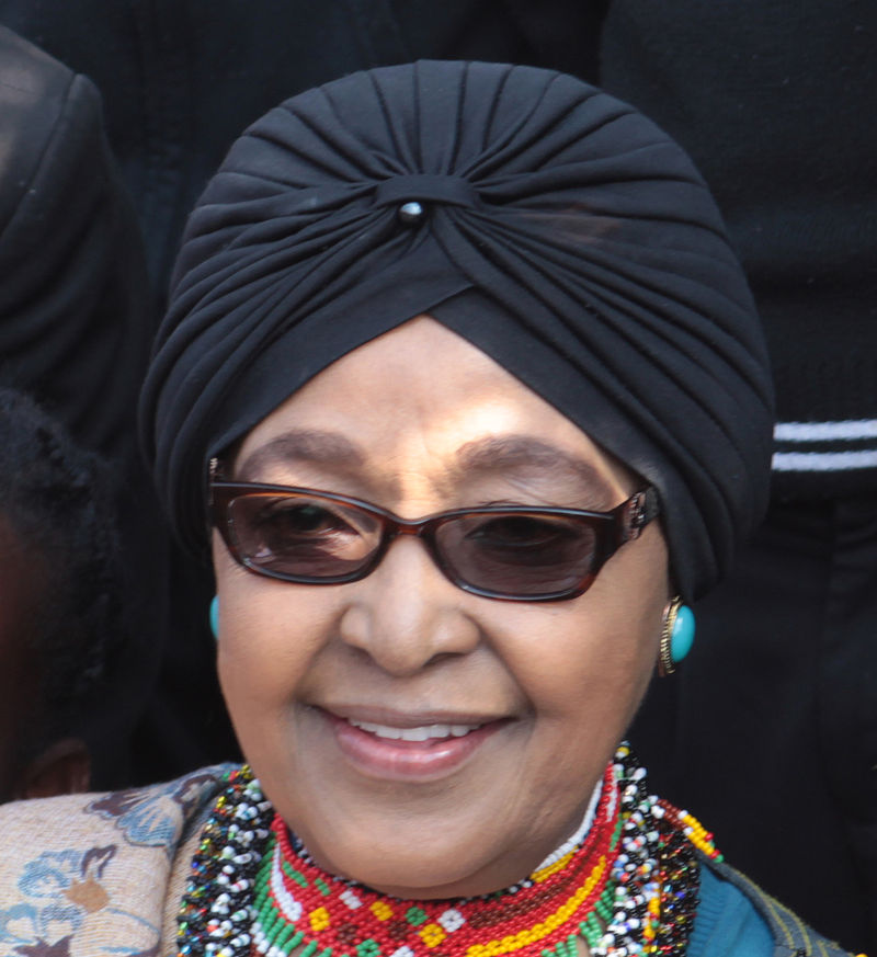 Winnie Mandela, Source - Wikipedia
