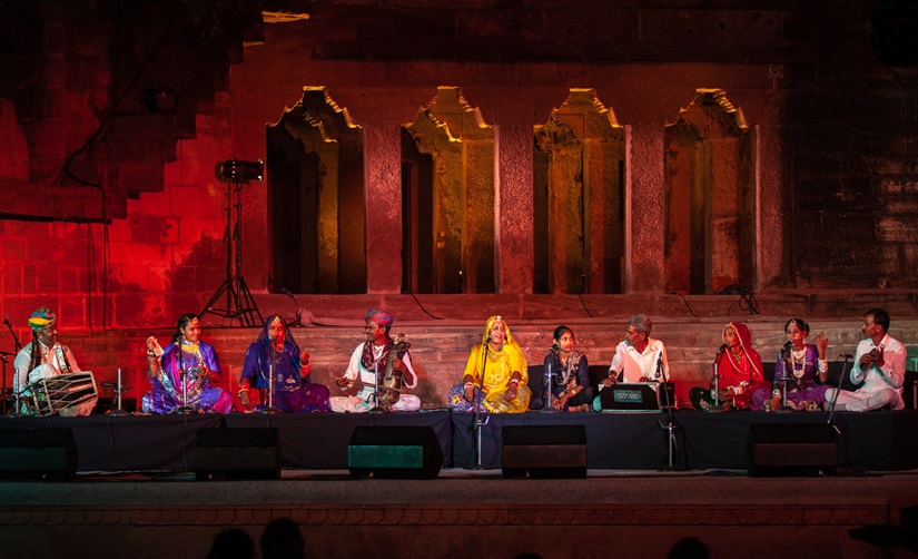 A glimpse of the Womanly Voices music session in the Jodhpur RIFF 2019. (Photo Source: Jodhpur RIFF/OIJO)