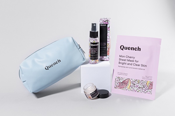 Travel-friendly skincare by Quench Botanics