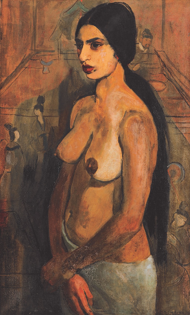 Amrita Sher-Gil Self-Portrait as a Tahitian, 1934