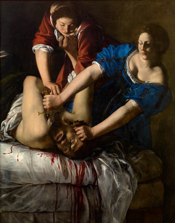 Artemisia Gentileschi, 'Judith beheading Holofernes', about 1612-13. Napoli, Museo e Real Bosco di Capodimonte (Q378) (c) ph. Luciano Romano / Museo e Real Bosco di Capodimonte 2016