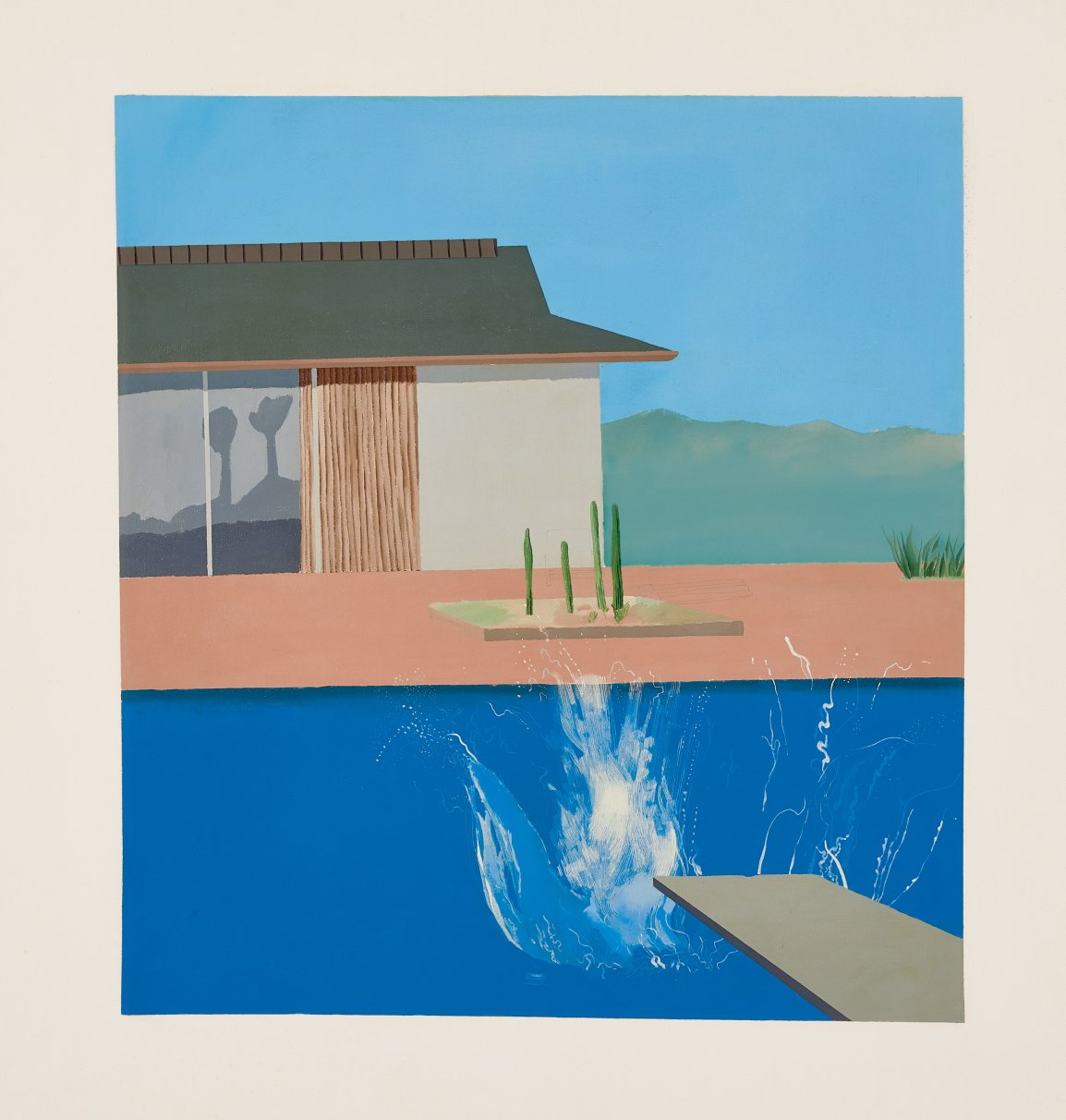 DAVID HOCKNEY, THE SPLASH
