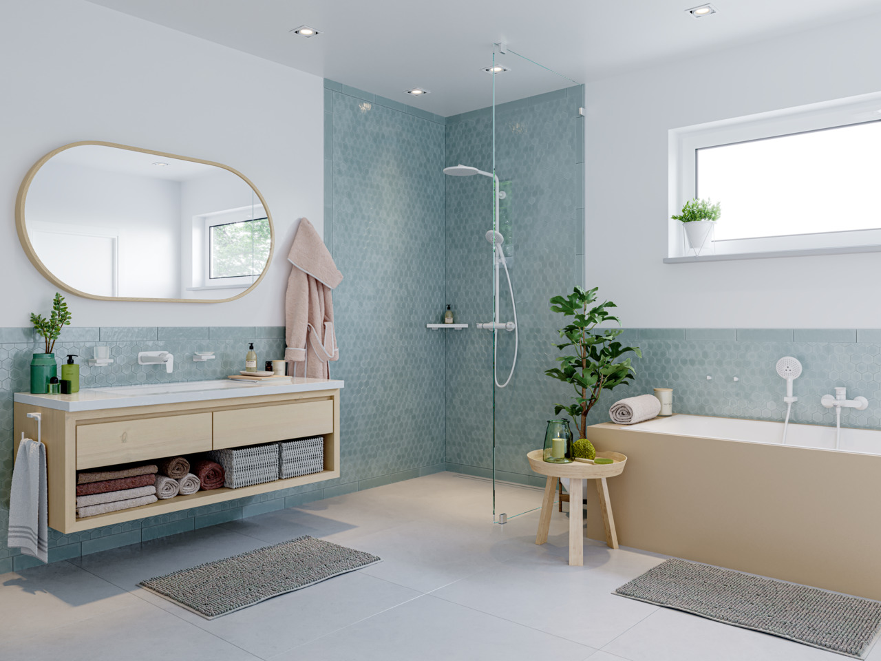Five ways to build your bath space with trends, comfort & emotion factors