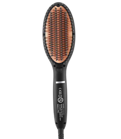  Luxure Hair Straightener Hot Brush by Ikonic 