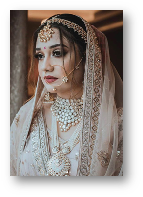  Bring out your bridal jewellery to elevate your look