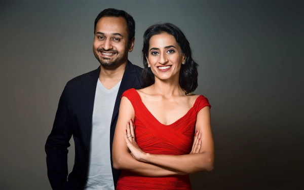 Kaushik Mukherjee and Vineeta Singh, SUGAR Cosmetics
