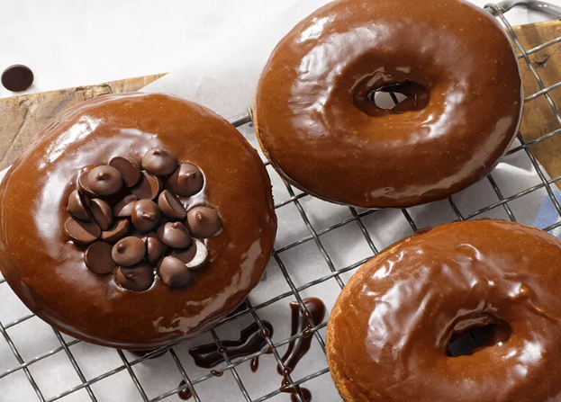 Buttermilk Donuts Made with all-new GALAXY® FUSIONS Chocolate
