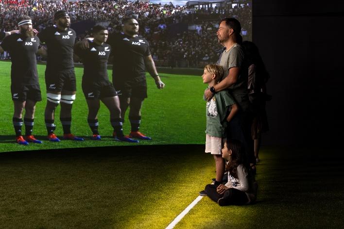 Immerse yourself in rugby with the All Blacks Experience: 