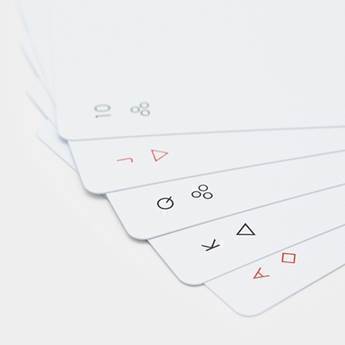 Minim Playing Cards by Area Ware