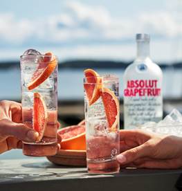Absolut Grapefruit and Tonic