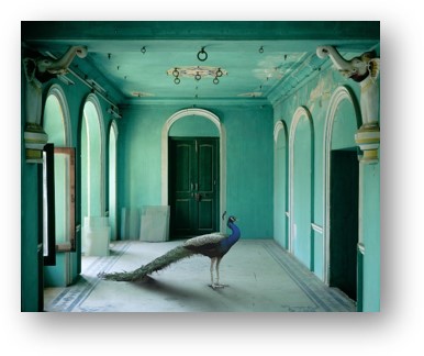 The Queen’s Room, Zanana, Udaipur City Palace, Udaipur by Karen Knorr, 2010, Archival pigment print, Udaipur, India, PHY.01765