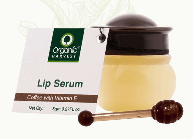  Organic Harvest Lip Serum With Coffee & Vitamin E