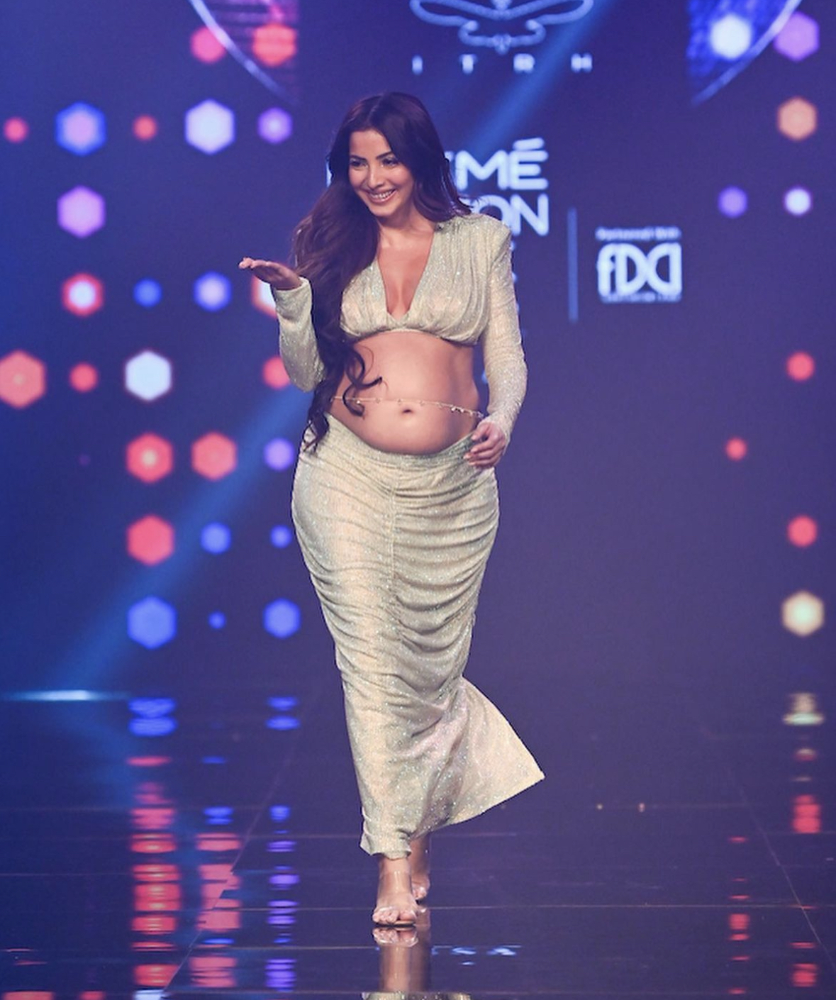 Stylist Antara Marwah walked for fashion label Itrh