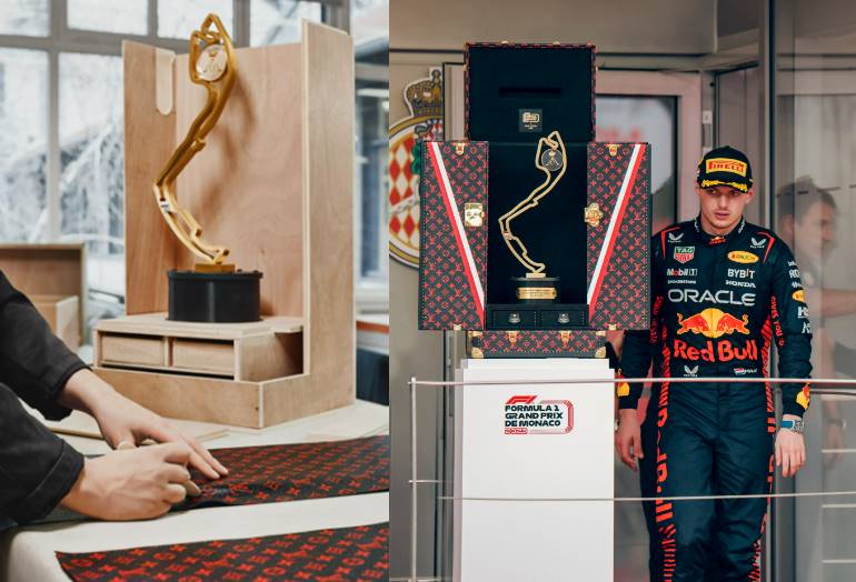 See Louis Vuitton's Official Formula 1 Grand Prix de Monaco Trophy  Traveling Case